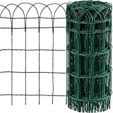 Clôture de jardin Amagabeli 0.65Mx25M Bordure de clôture décorative Filet de jardin ...